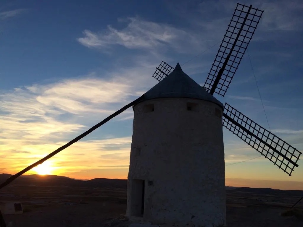 Tramonto a Consuegra
