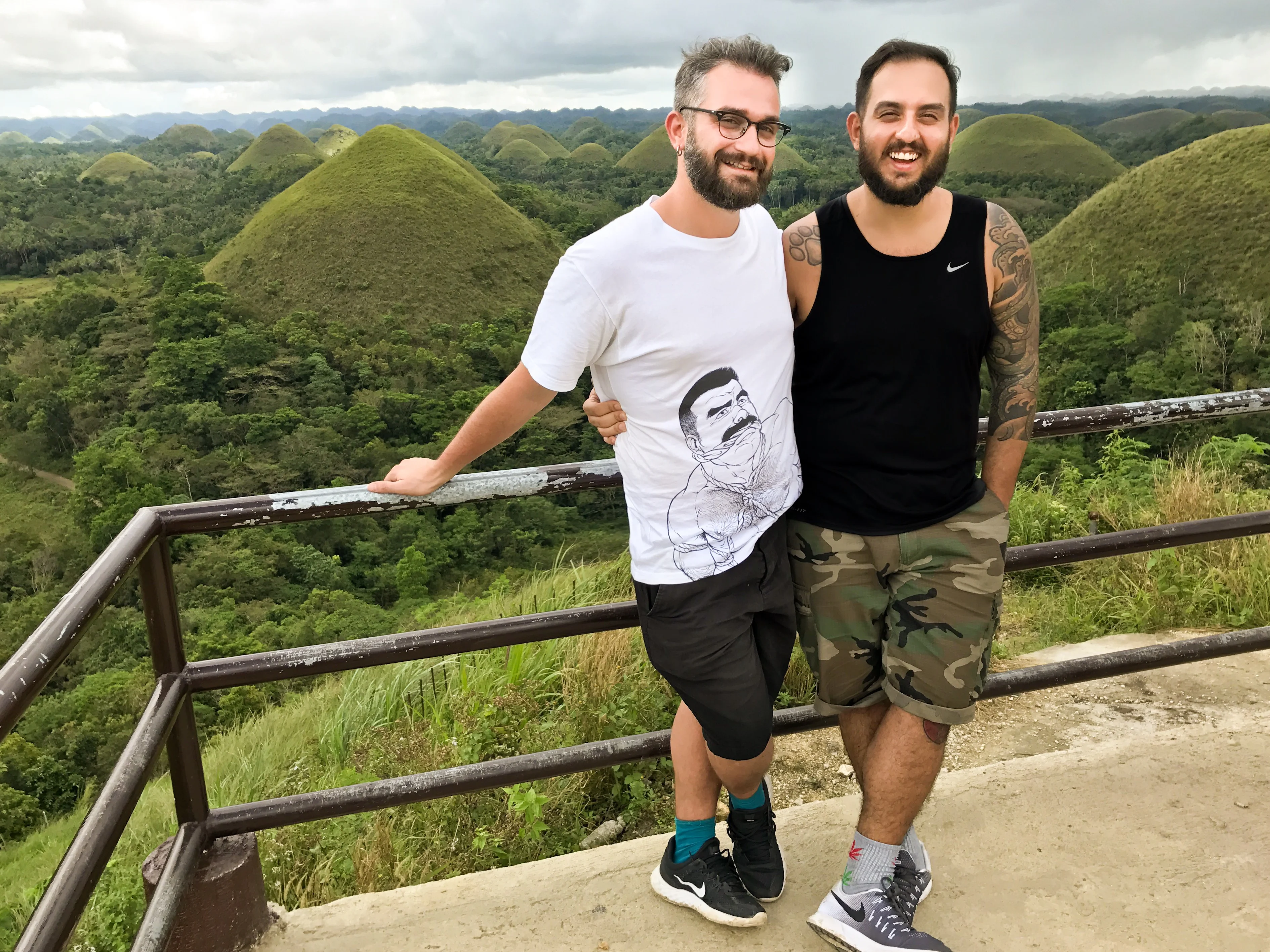 Itinerario Bohol Filippine in moto
