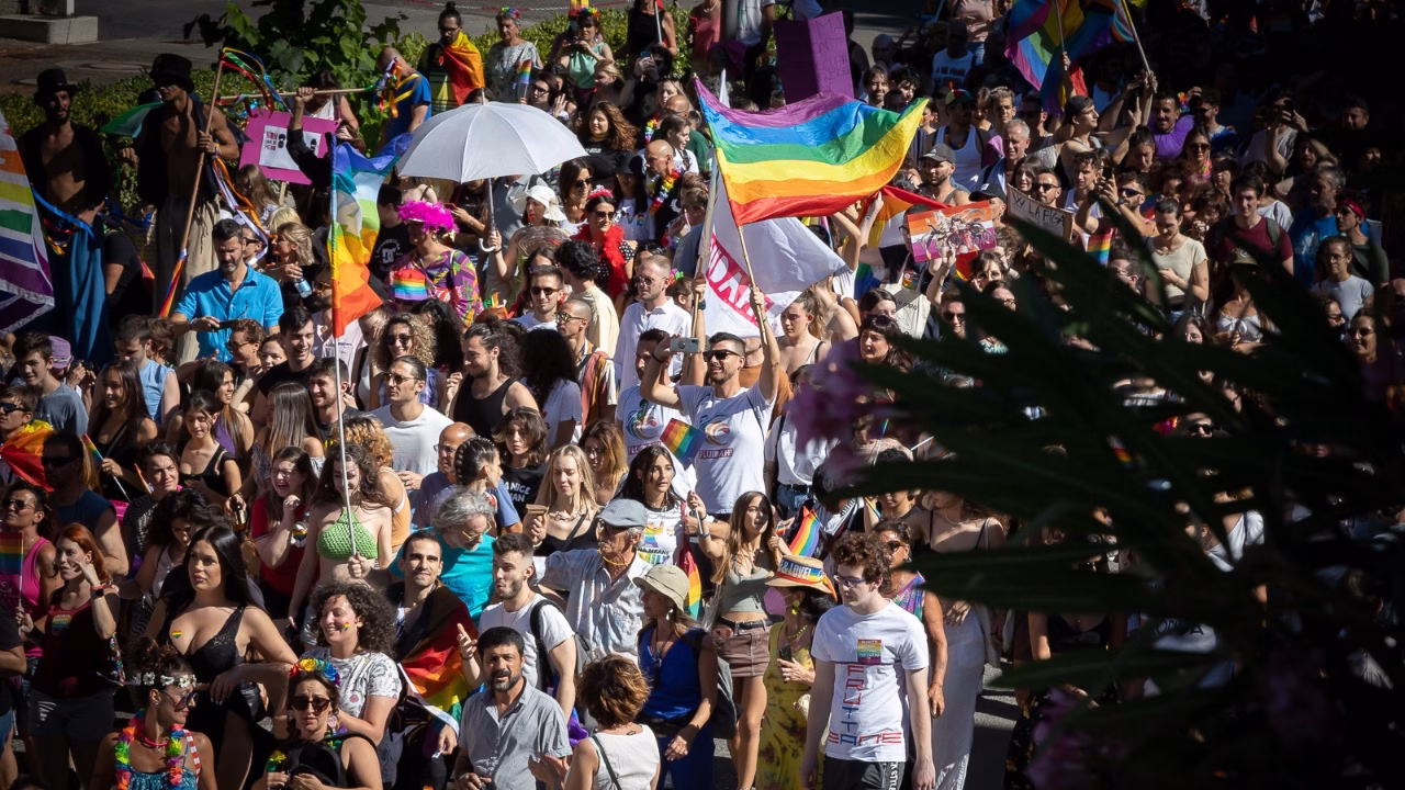 La marcia del Tuscia Pride a Viterbo