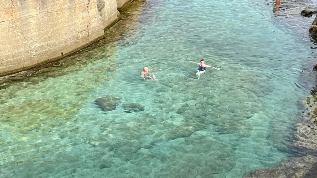 Piscina naturale di Marina Serra in Salento